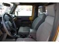 Front Seat of 2008 Wrangler Unlimited Rubicon 4x4