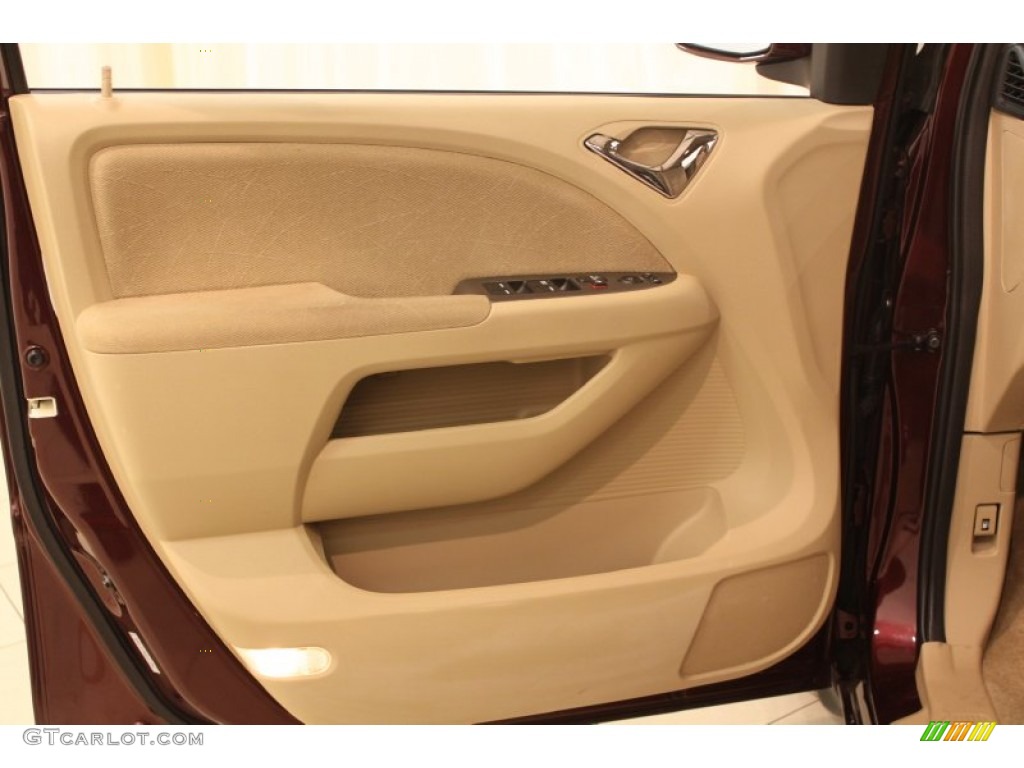 2010 Honda Odyssey EX Beige Door Panel Photo #78095828