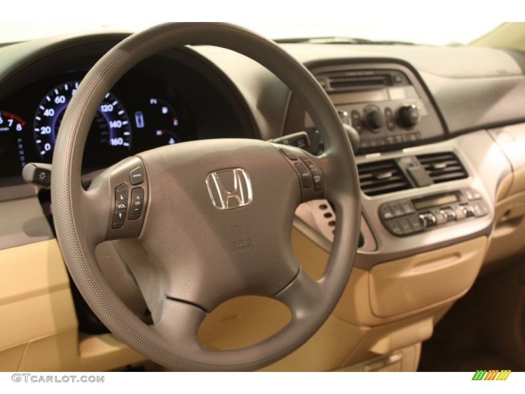 2010 Honda Odyssey EX Beige Dashboard Photo #78095853