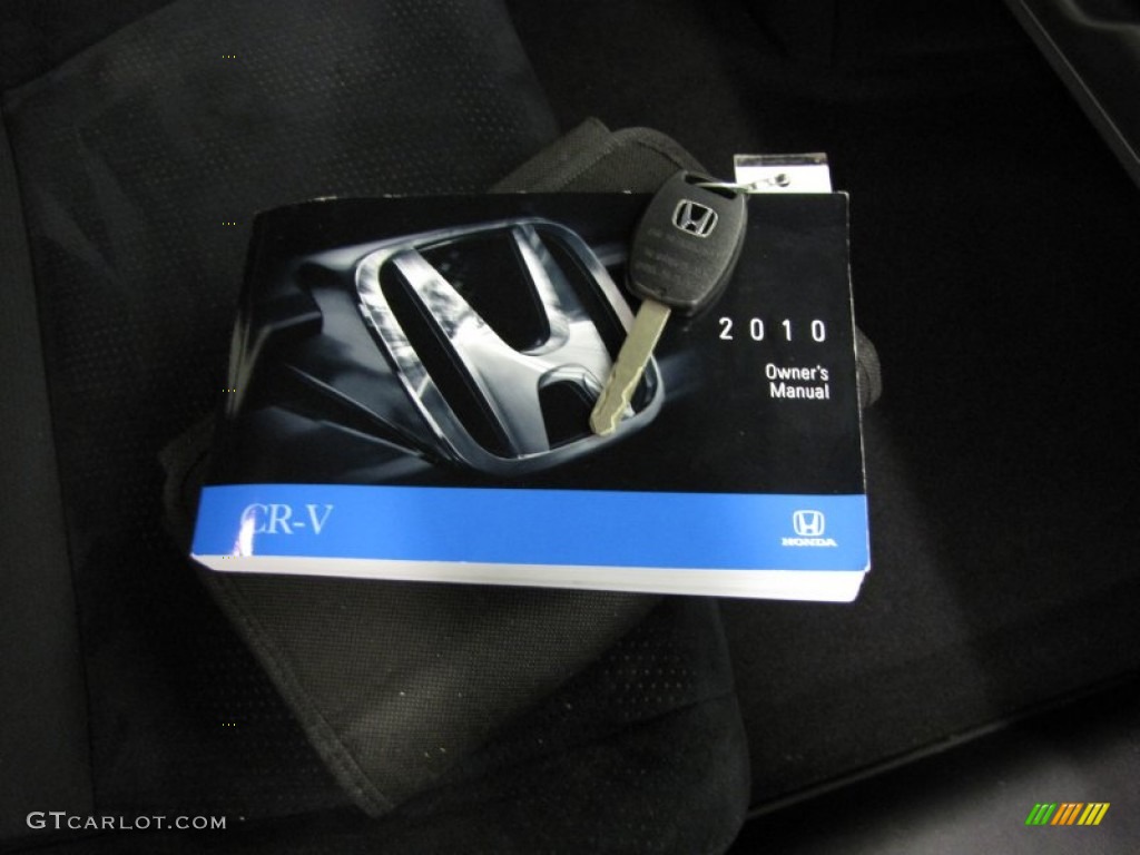 2010 CR-V EX AWD - Urban Titanium Metallic / Black photo #26