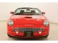 2002 Torch Red Ford Thunderbird Premium Roadster  photo #3