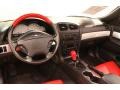 2002 Ford Thunderbird Torch Red Interior Dashboard Photo
