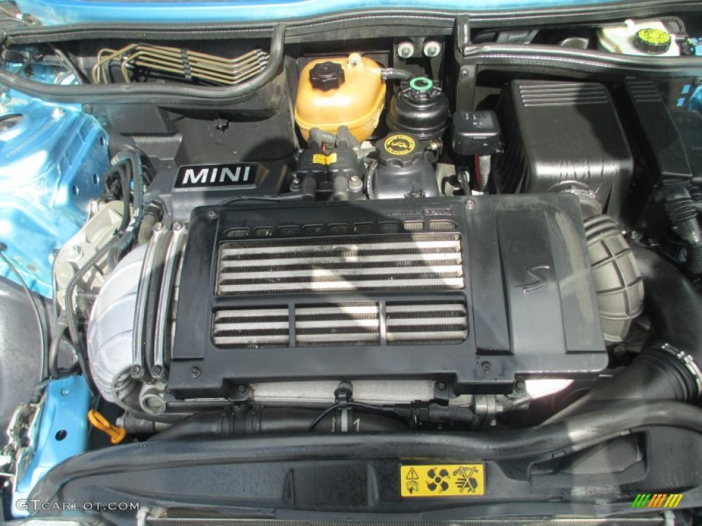 2005 Mini Cooper S Hardtop 1.6 Liter Supercharged SOHC 16-Valve 4 Cylinder Engine Photo #78096732
