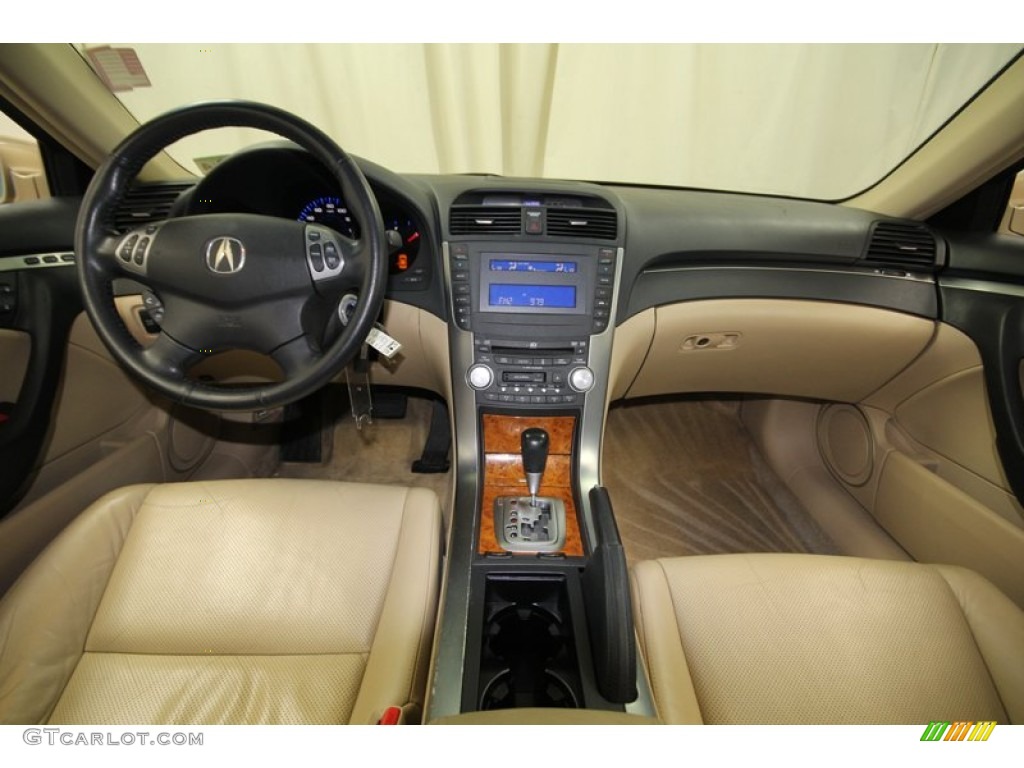 2006 Acura TL 3.2 Camel Dashboard Photo #78096833