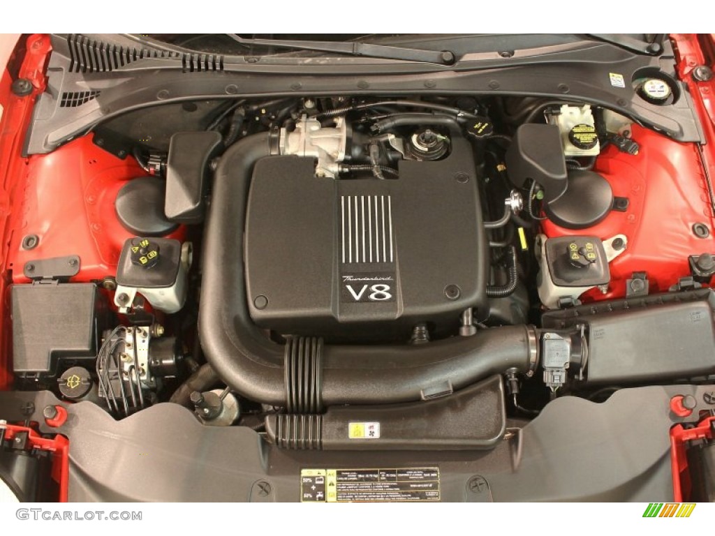 2002 Ford Thunderbird Premium Roadster 3.9 Liter DOHC 32-Valve V8 Engine Photo #78096953