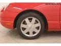 2002 Torch Red Ford Thunderbird Premium Roadster  photo #26