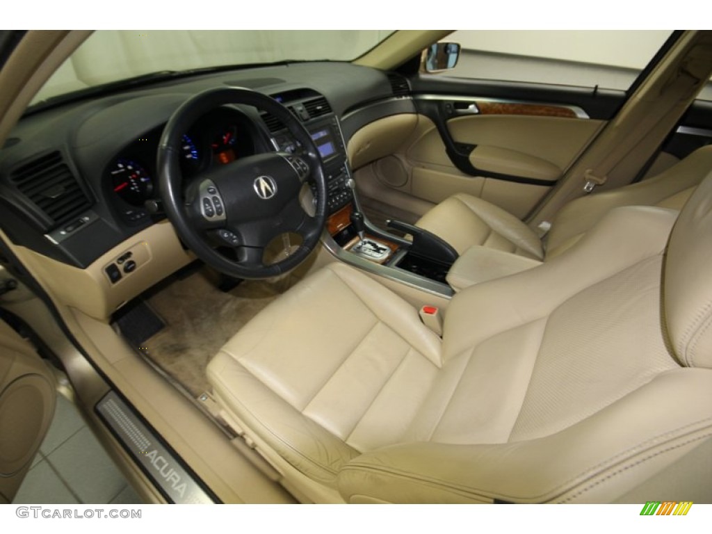 Camel Interior 2006 Acura TL 3.2 Photo #78096971