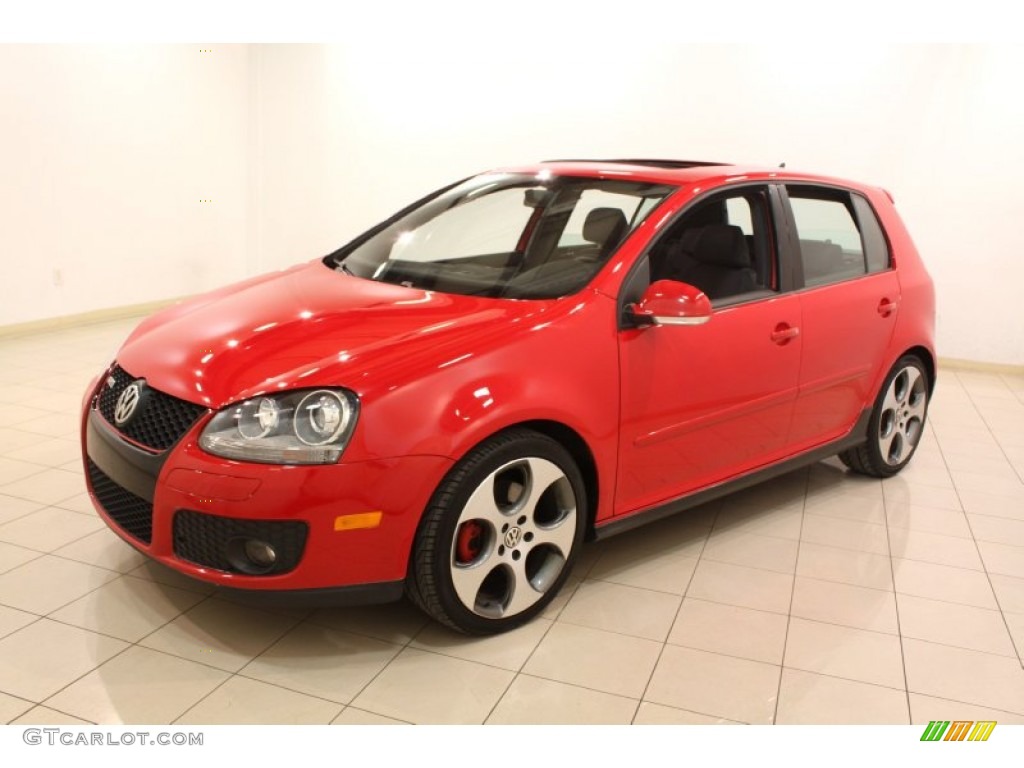Tornado Red 2009 Volkswagen GTI 4 Door Exterior Photo #78097043