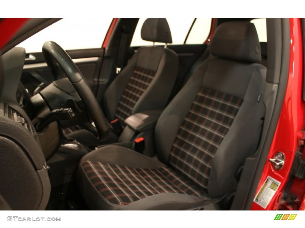 Interlagos Black Cloth Interior 2009 Volkswagen GTI 4 Door Photo #78097094