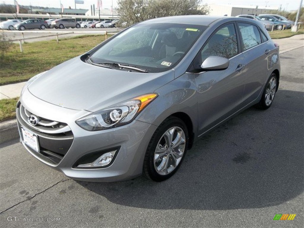 2013 Elantra GT - Titanium Gray Metallic / Black photo #2