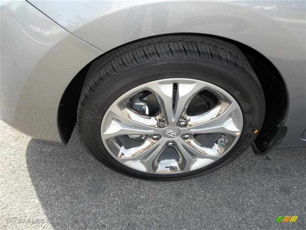 2013 Elantra GT - Titanium Gray Metallic / Black photo #3