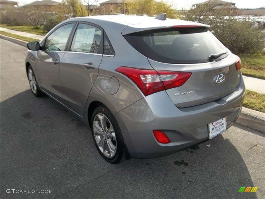 2013 Elantra GT - Titanium Gray Metallic / Black photo #4