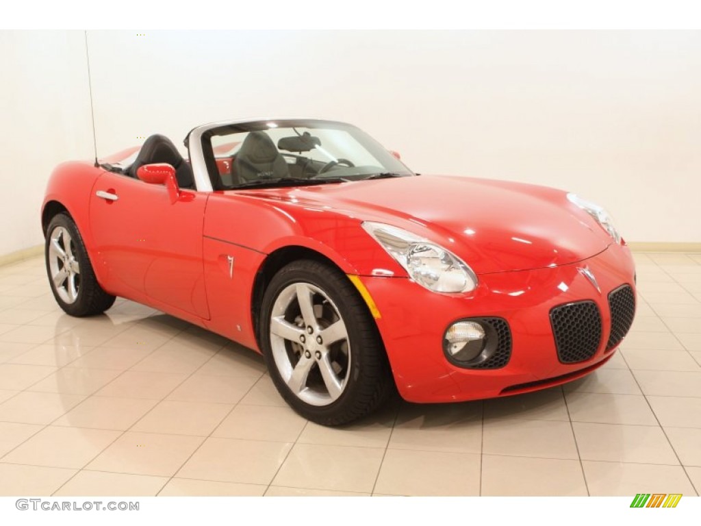2008 Solstice GXP Roadster - Aggressive Red / Ebony photo #1