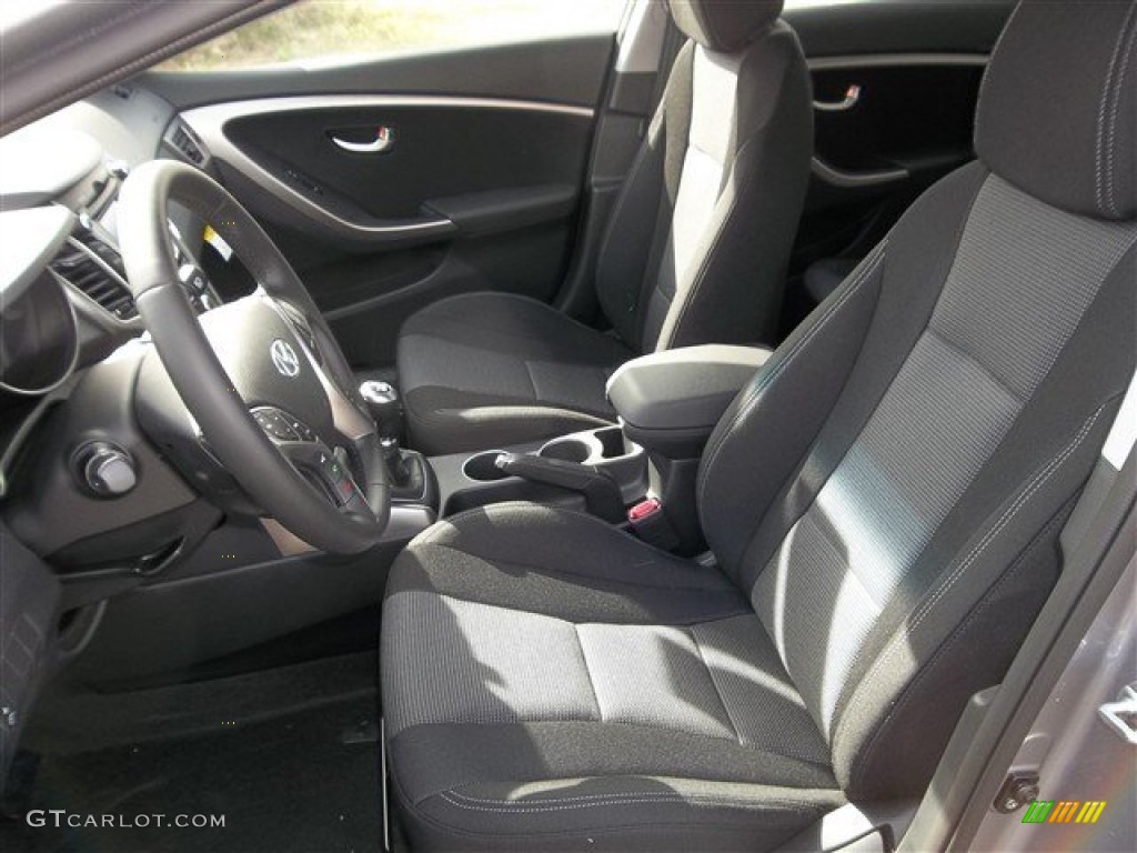 2013 Elantra GT - Titanium Gray Metallic / Black photo #11