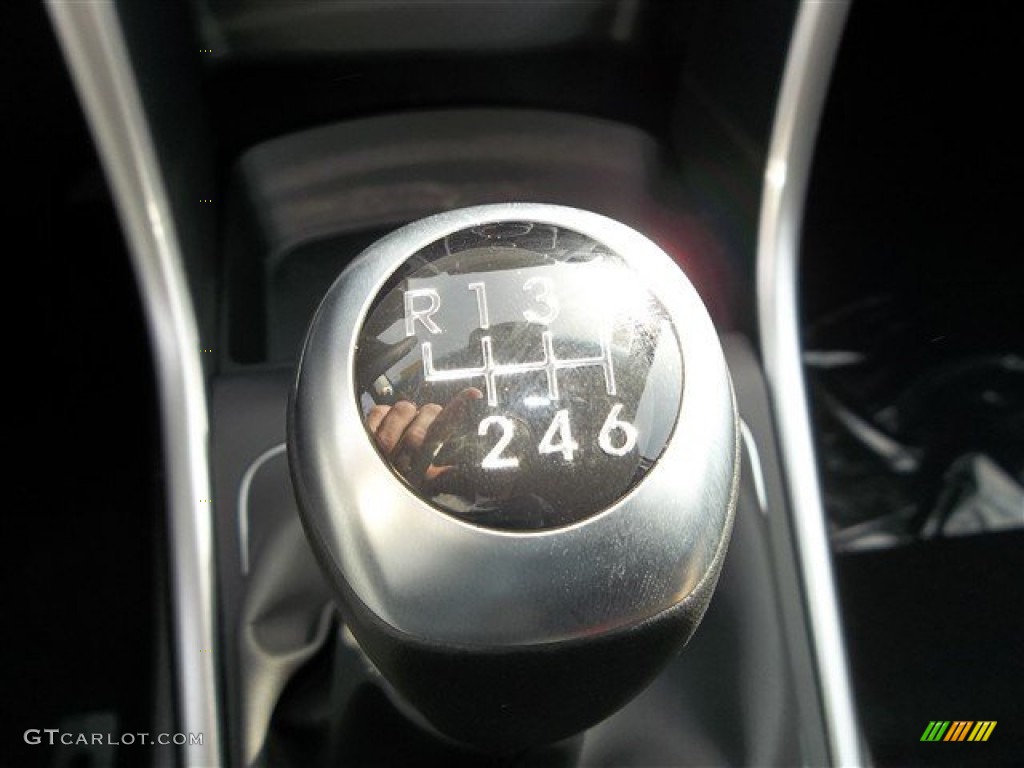 2013 Elantra GT - Titanium Gray Metallic / Black photo #13