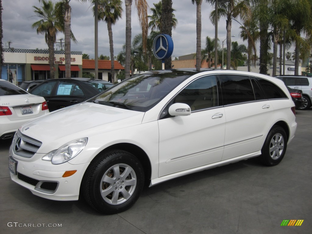 Alabaster White 2007 Mercedes-Benz R 350 4Matic Exterior Photo #78098989