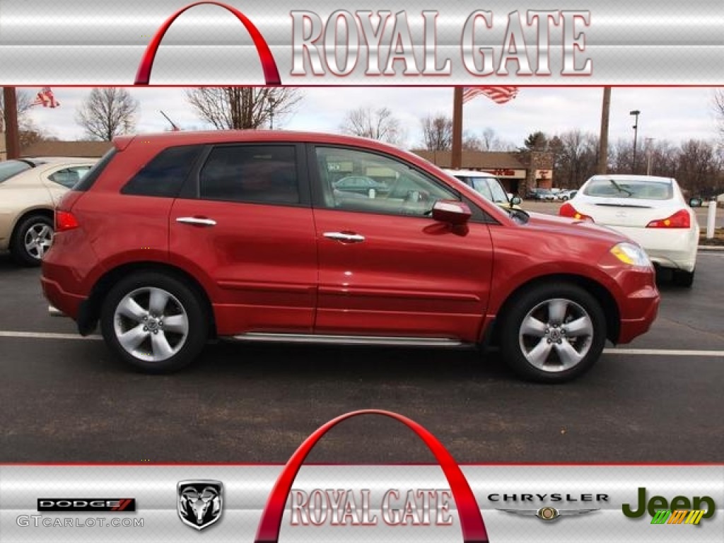 2008 RDX  - Moroccan Red Pearl / Taupe photo #1