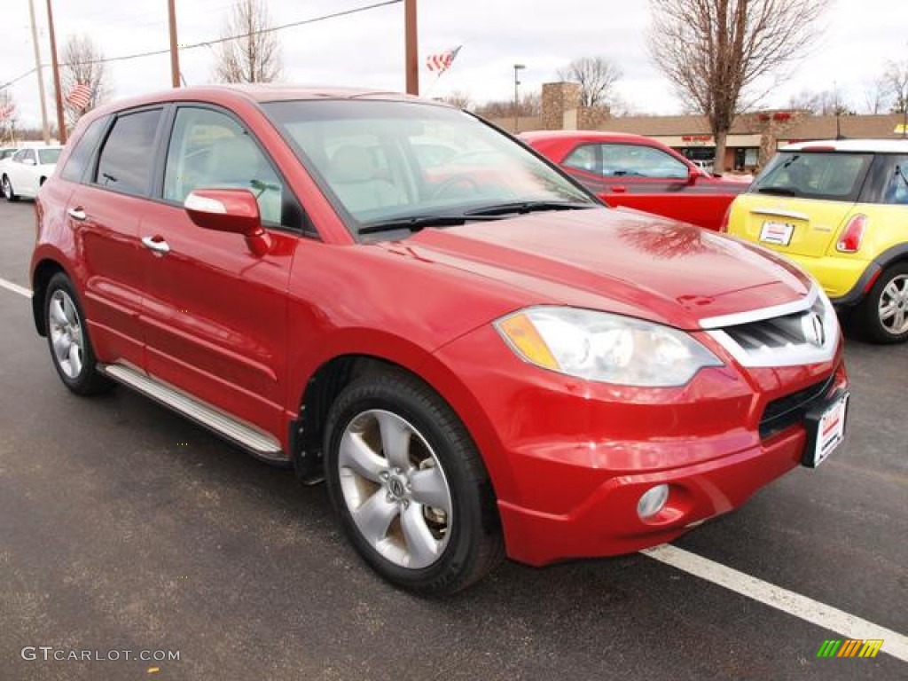 2008 RDX  - Moroccan Red Pearl / Taupe photo #2