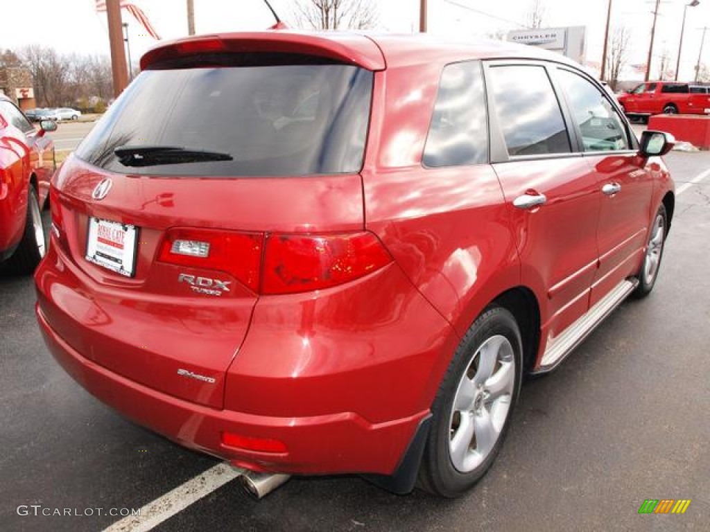 2008 RDX  - Moroccan Red Pearl / Taupe photo #3