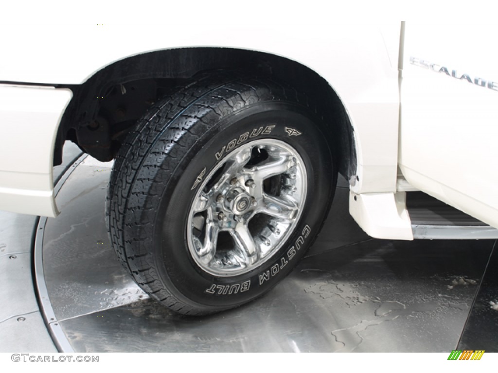 2002 Cadillac Escalade AWD Wheel Photo #78099776