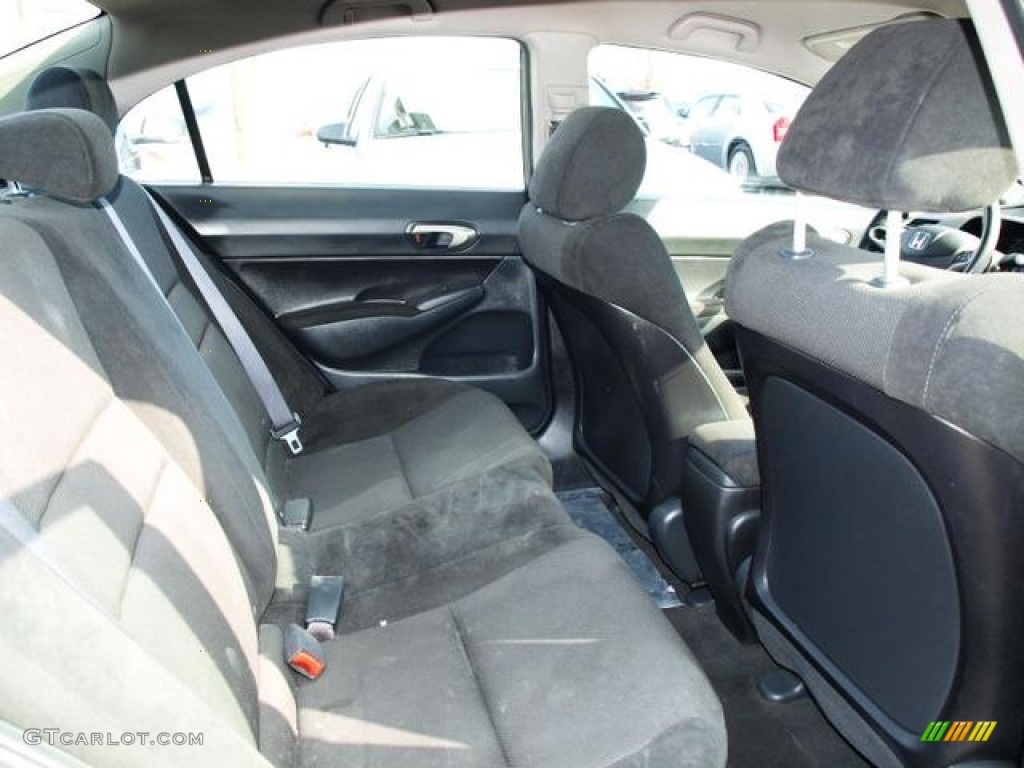 2010 Civic LX-S Sedan - Urban Titanium Metallic / Black photo #8
