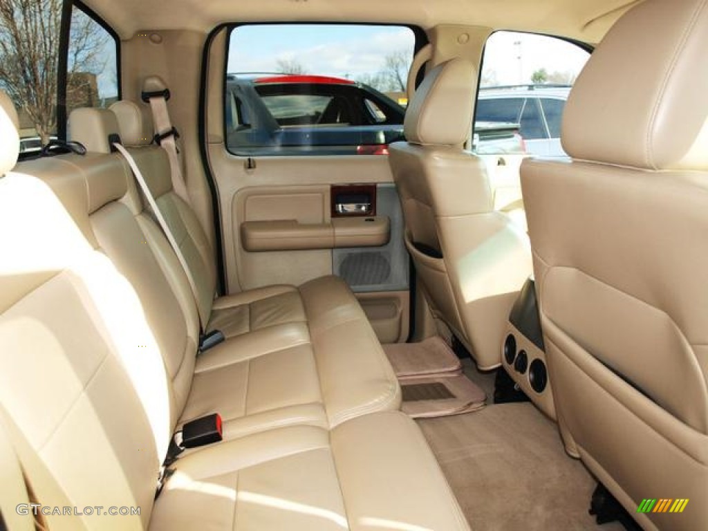 2008 Ford F150 Lariat SuperCrew 4x4 Rear Seat Photo #78100211