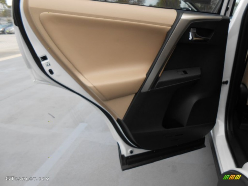 2013 Toyota RAV4 Limited Beige Door Panel Photo #78100293