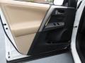 Beige 2013 Toyota RAV4 Limited Door Panel