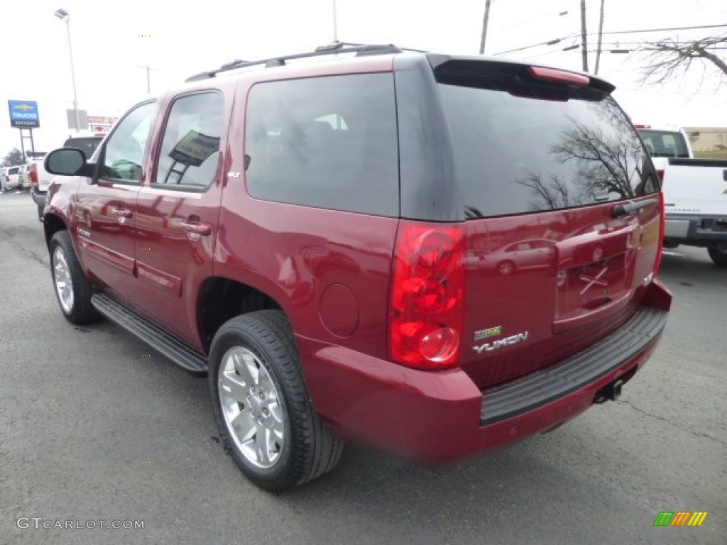 Red Jewel Tintcoat 2009 GMC Yukon SLT 4x4 Exterior Photo #78100405