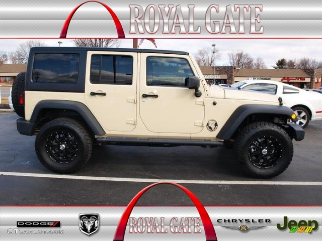 Sahara Tan Jeep Wrangler Unlimited