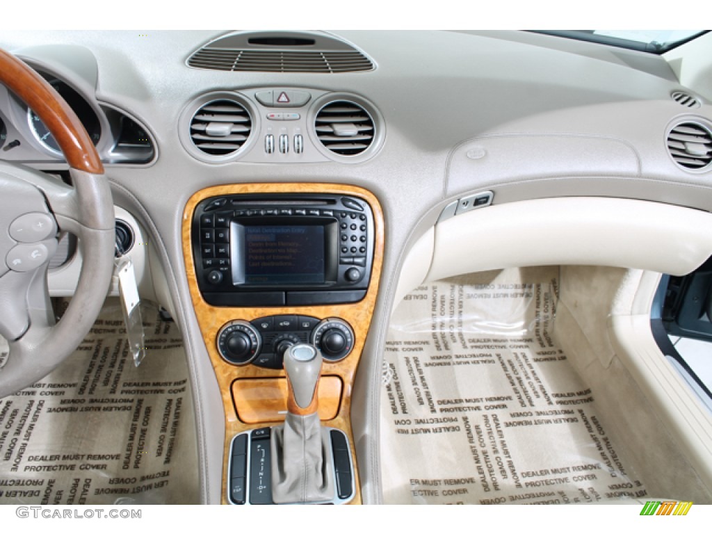 2004 Mercedes-Benz SL 500 Roadster Stone Dashboard Photo #78100873