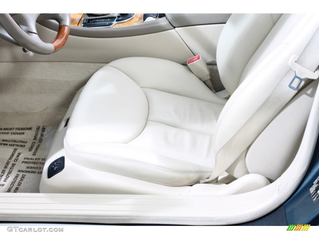 Stone Interior 2004 Mercedes-Benz SL 500 Roadster Photo #78101120