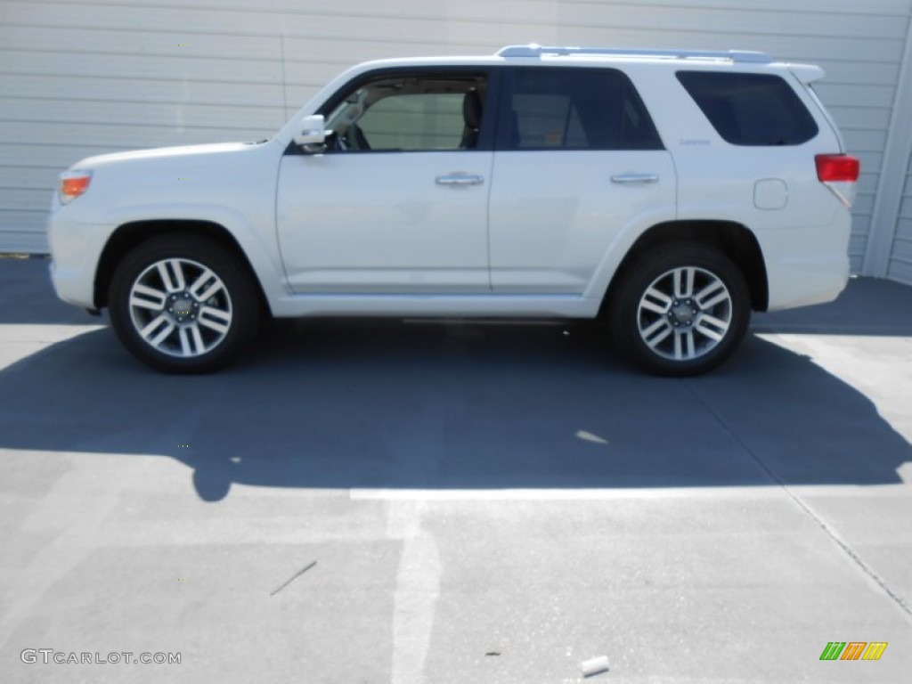 2013 4Runner Limited - Blizzard White Pearl / Black Leather photo #6