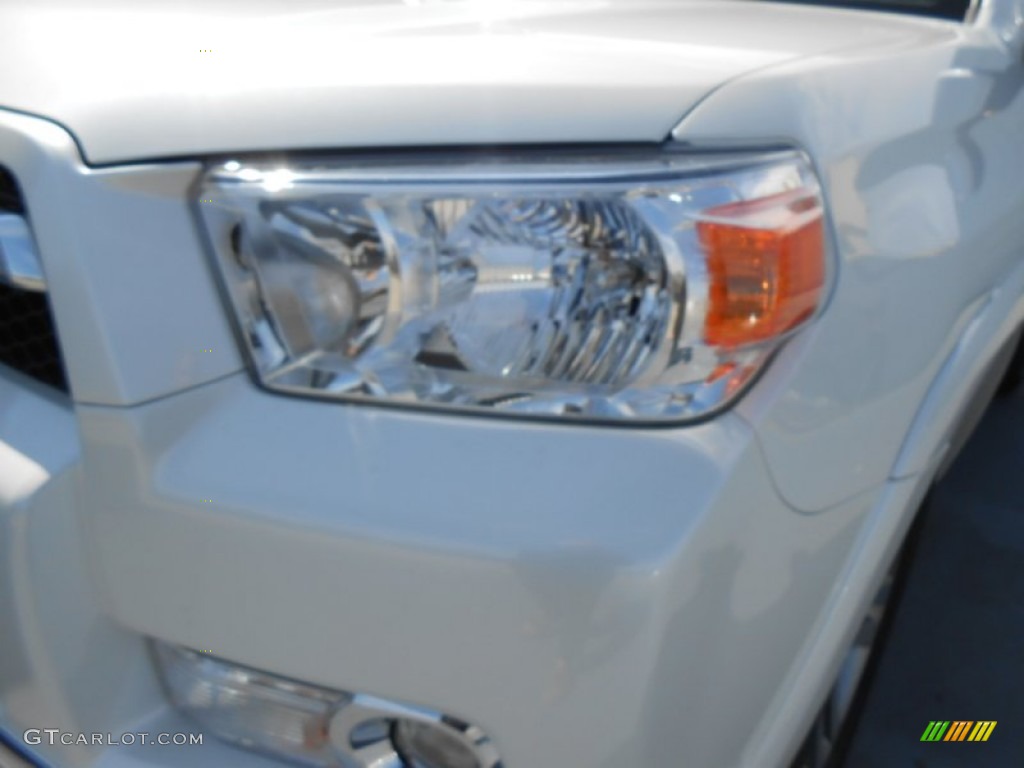 2013 4Runner Limited - Blizzard White Pearl / Black Leather photo #9