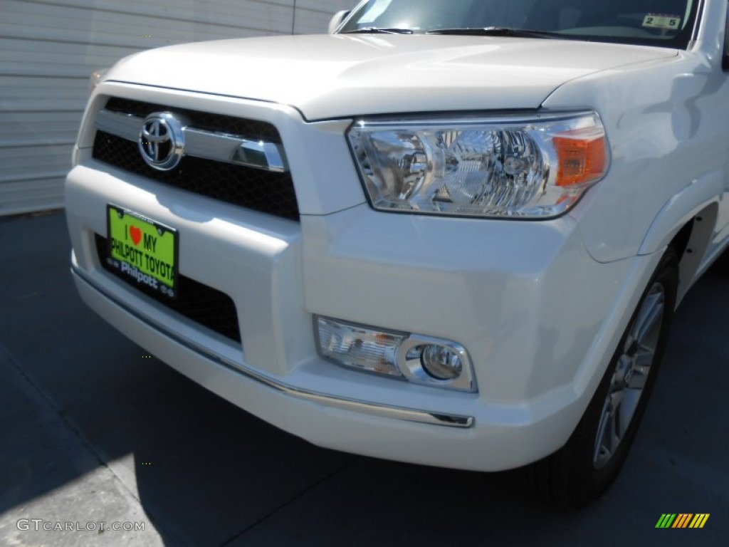2013 4Runner Limited - Blizzard White Pearl / Black Leather photo #10