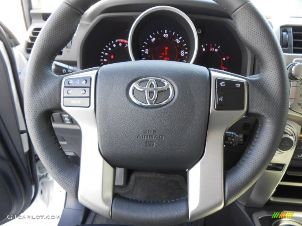 2013 4Runner Limited - Blizzard White Pearl / Black Leather photo #34