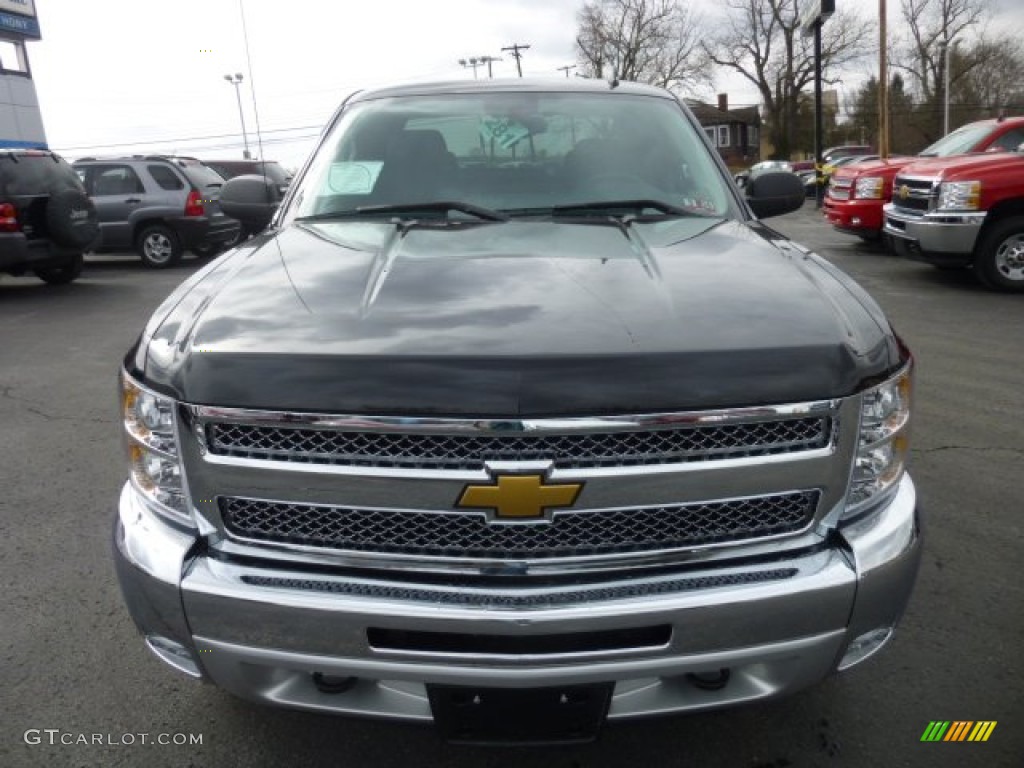 2013 Silverado 1500 LT Extended Cab 4x4 - Black / Ebony photo #2