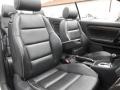 Ebony 2005 Audi S4 4.2 quattro Cabriolet Interior Color