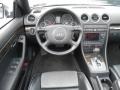 2005 Audi S4 Ebony Interior Dashboard Photo
