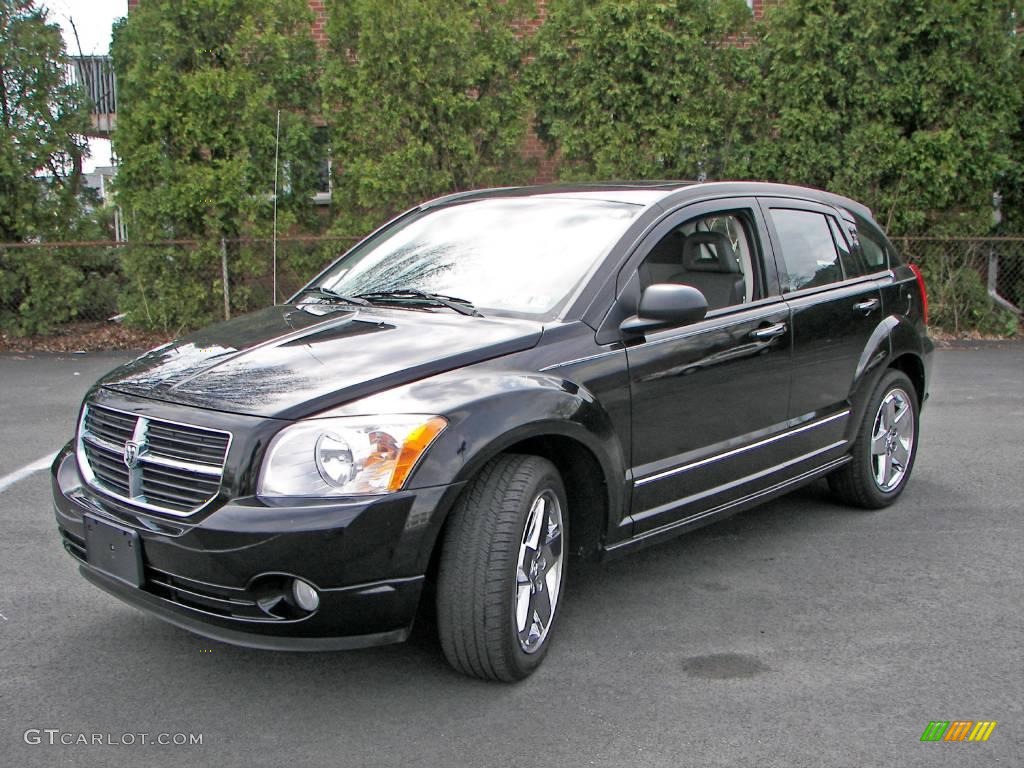 2007 Caliber R/T AWD - Black / Pastel Slate Gray photo #1
