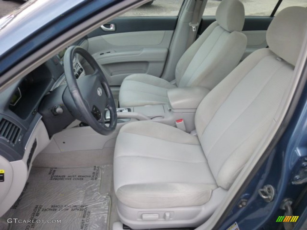 2008 Hyundai Sonata SE V6 Front Seat Photo #78103971