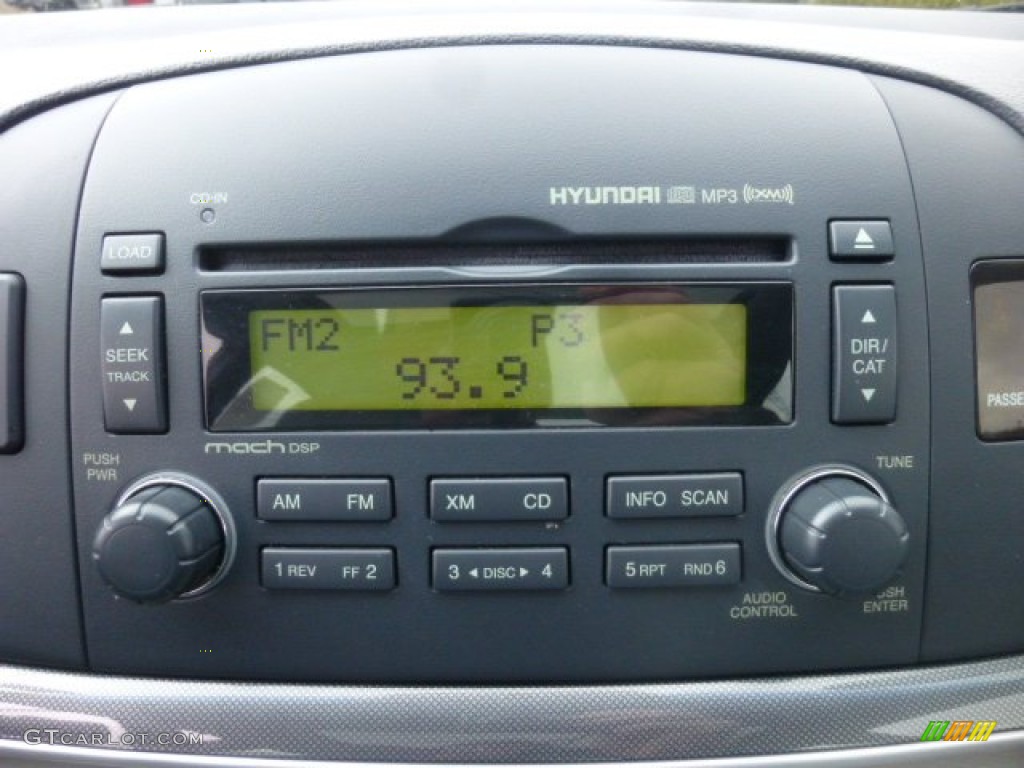 2008 Hyundai Sonata SE V6 Audio System Photo #78104021
