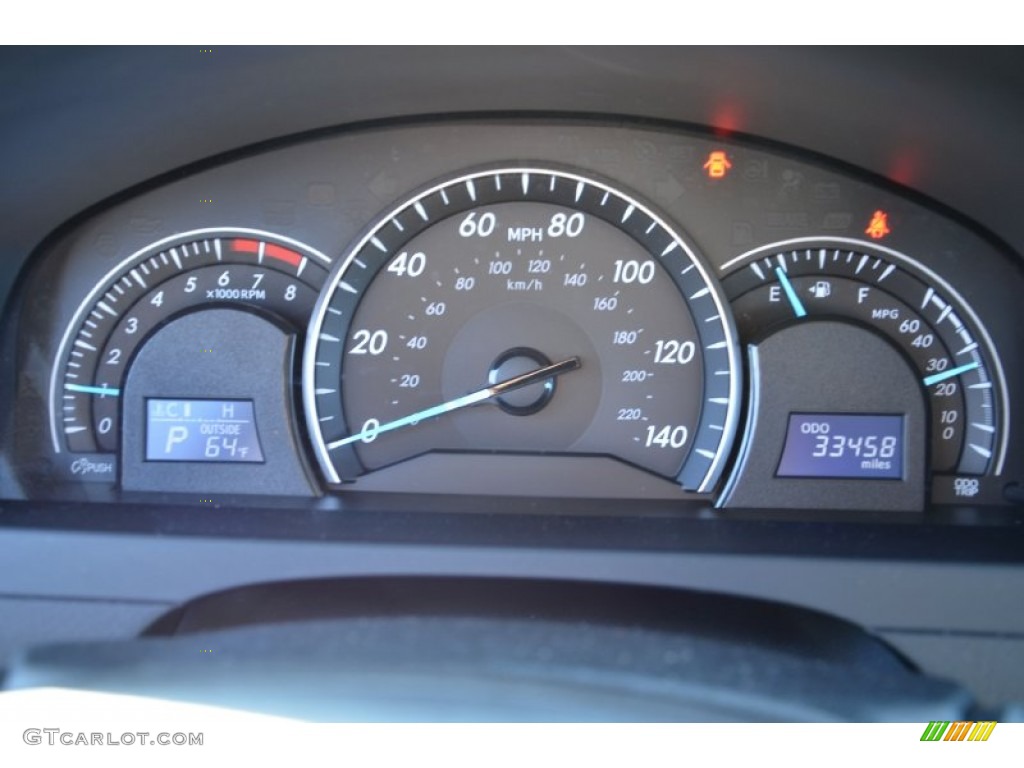 2012 Toyota Camry LE Gauges Photo #78104168