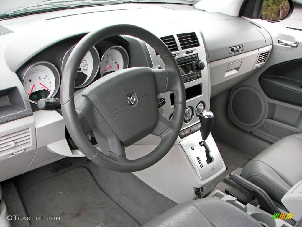 2007 Caliber R/T AWD - Black / Pastel Slate Gray photo #13