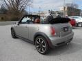 2008 Sparkling Silver Metallic Mini Cooper S Convertible Sidewalk Edition  photo #7