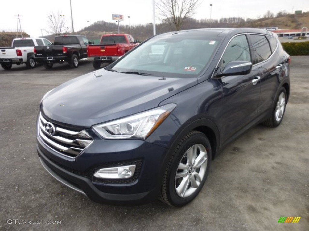 Marlin Blue 2013 Hyundai Santa Fe Sport 2.0T AWD Exterior Photo #78104979