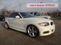 2008 Alpine White BMW 1 Series 135i Convertible  photo #3