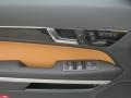 Natural Beige/Black 2013 Mercedes-Benz E 350 Cabriolet Door Panel