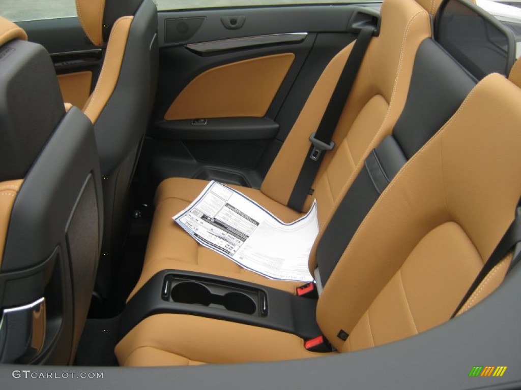 2013 Mercedes-Benz E 350 Cabriolet Rear Seat Photo #78105956