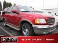2002 Laser Red Ford Expedition Eddie Bauer  photo #4